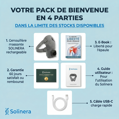 Masseur d'épaules 3 en 1 - Solinera